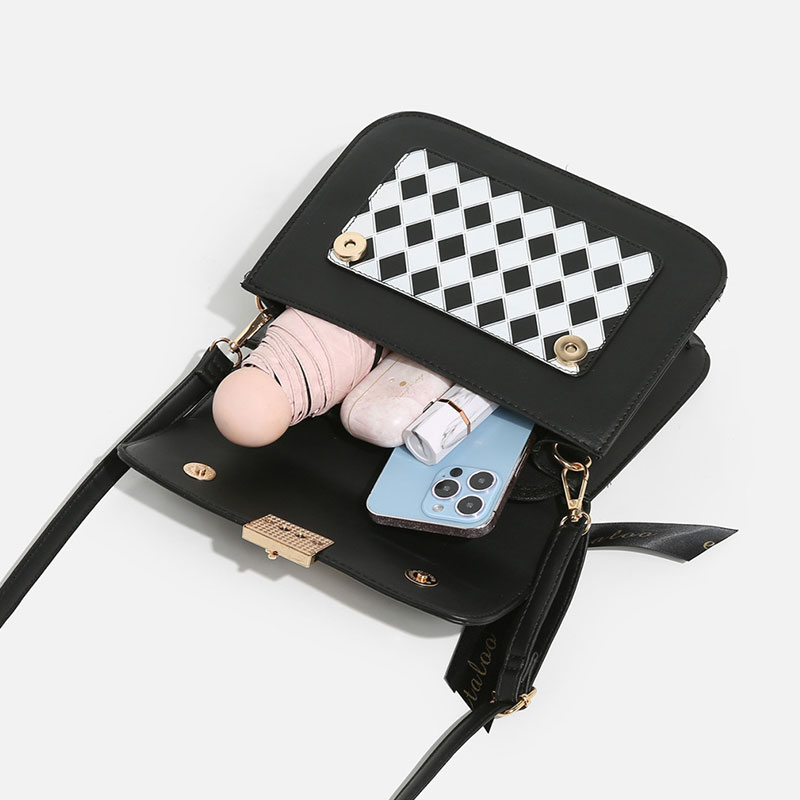 Bán Chạy✨Túi Đeo Chéo Bằng PVC Trong Suốt Hình Kim Cương Alice