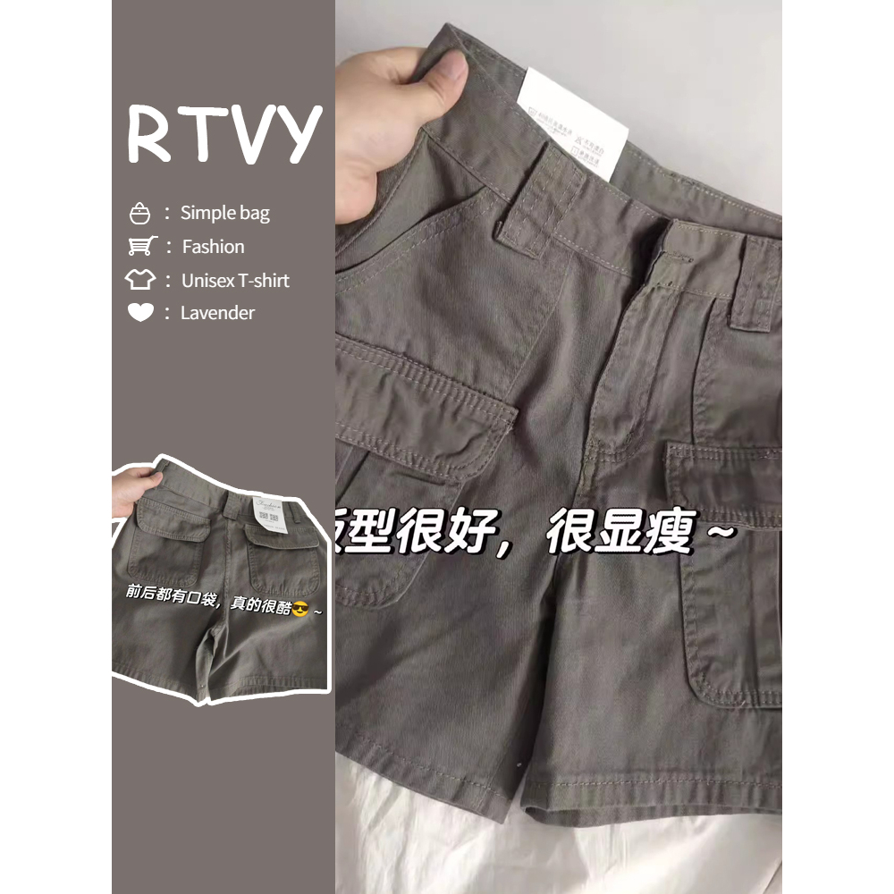 【RTVY】Quần Yếm Jeans Ngắn retro Thời Trang Dành Cho Nữ