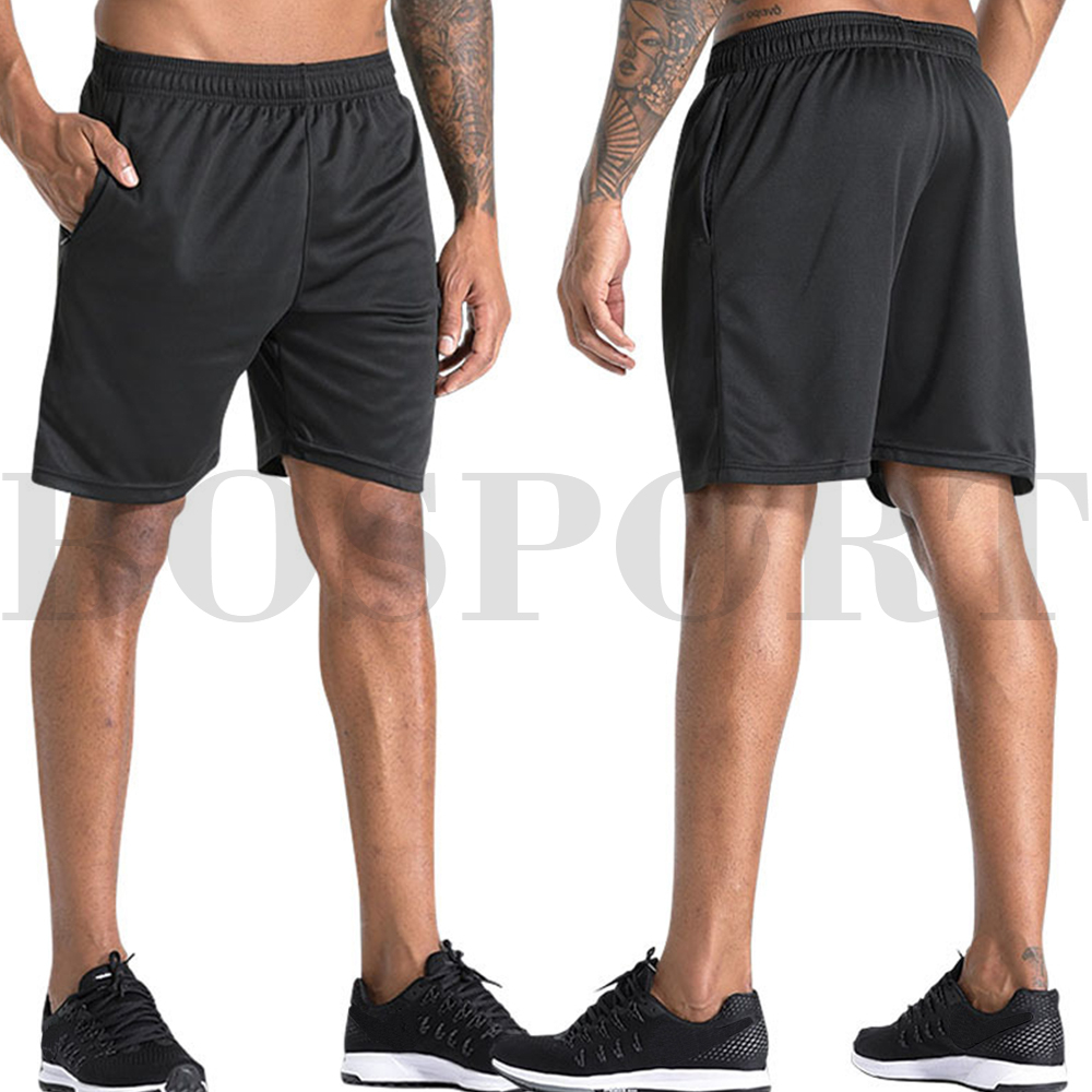 Quần Short Thể Thao Mau Khô Có Túi Thời Trang Cho Nam