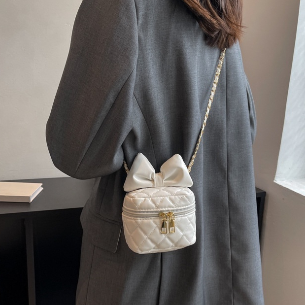 MLKSRH KQES Túi Đeo Chéo Một Bên Vai Mùa Thu Và Mùa Đông Phong Cách Nước Ngoài mini Hợp Thời Trang Mới