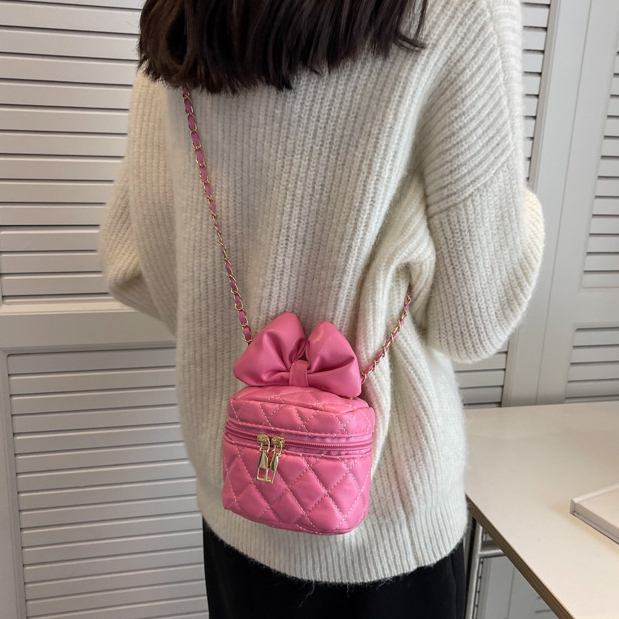 MLKSRH KQES Túi Đeo Chéo Một Bên Vai Mùa Thu Và Mùa Đông Phong Cách Nước Ngoài mini Hợp Thời Trang Mới