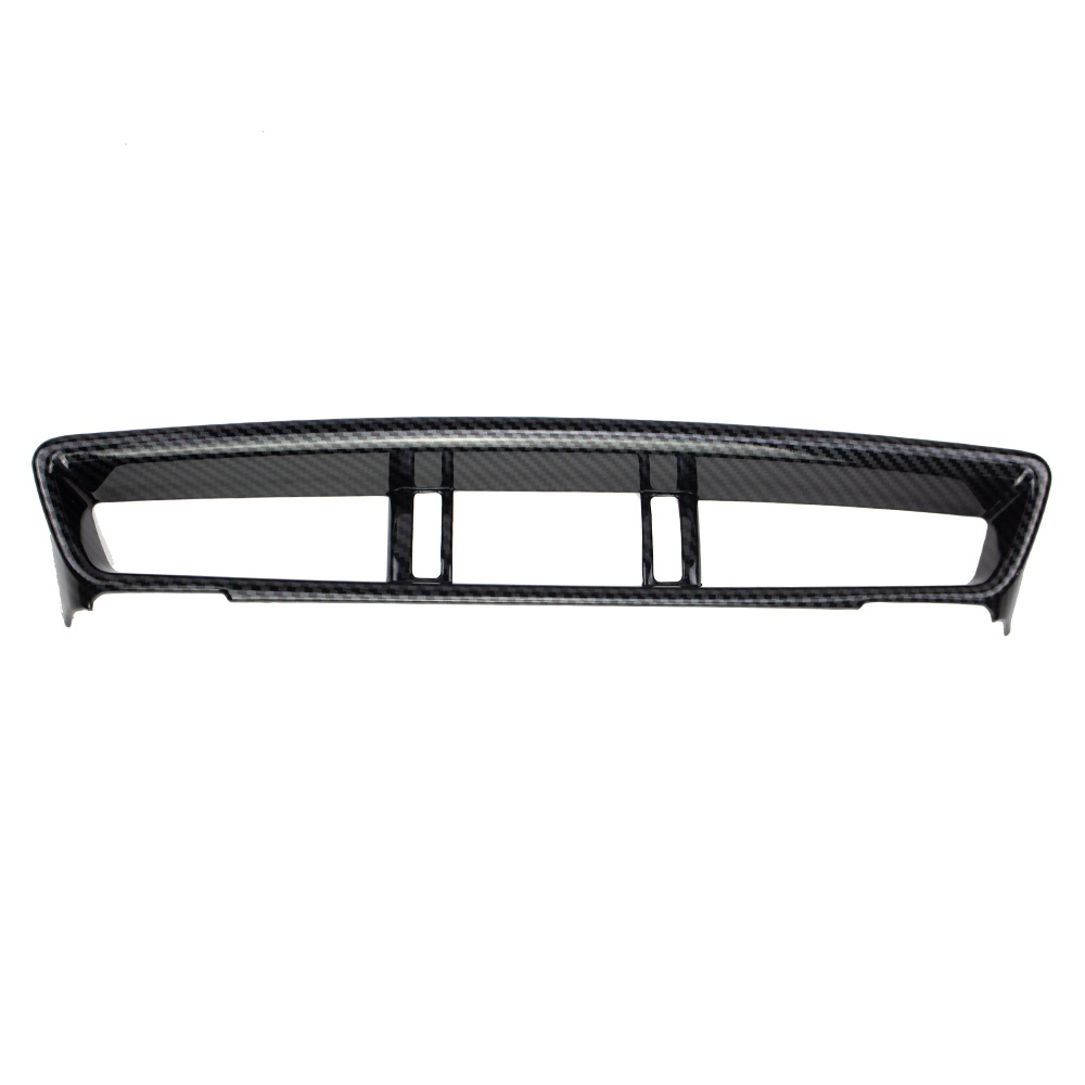 1 Viền Trang Trí Bảng Điều Khiển Trung Tâm Bằng abs Sợi carbon Cho toyota fortuner 2016 2017 2018 2019 2020 2021 2022