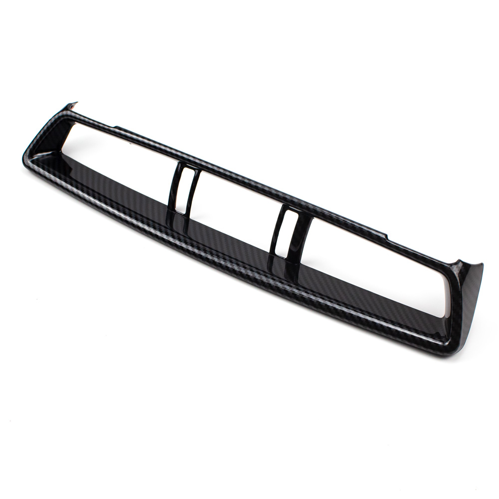 1 Viền Trang Trí Bảng Điều Khiển Trung Tâm Bằng abs Sợi carbon Cho toyota fortuner 2016 2017 2018 2019 2020 2021 2022