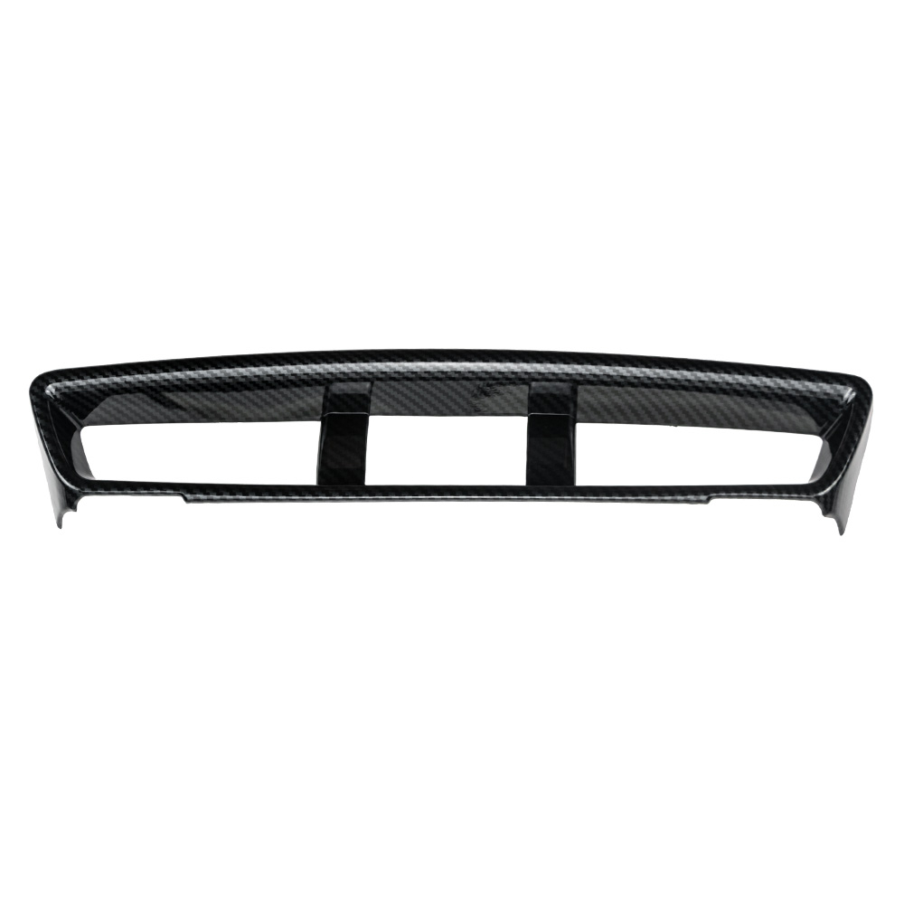 1 Viền Trang Trí Bảng Điều Khiển Trung Tâm Bằng abs Sợi carbon Cho toyota fortuner 2016 2017 2018 2019 2020 2021 2022