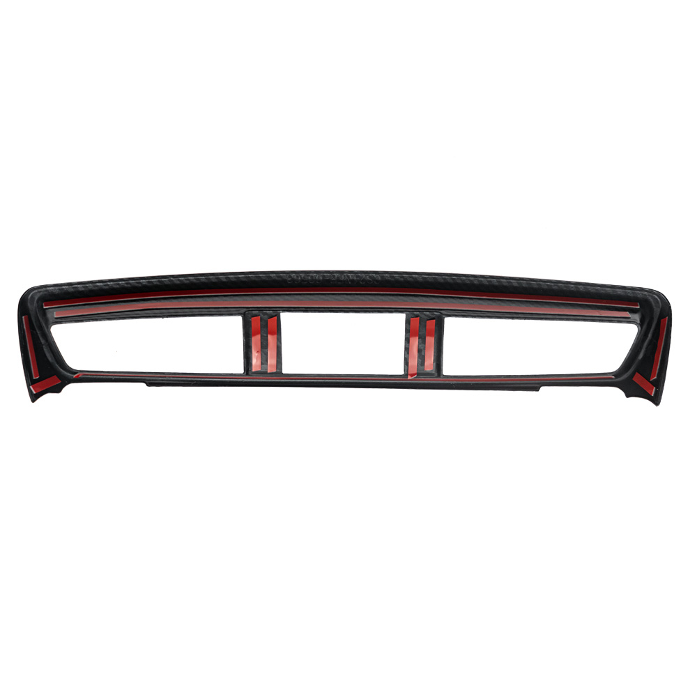 1 Viền Trang Trí Bảng Điều Khiển Trung Tâm Bằng abs Sợi carbon Cho toyota fortuner 2016 2017 2018 2019 2020 2021 2022