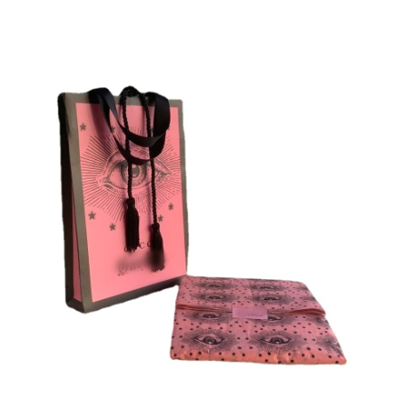 Túi Vải canvas Đeo Vai Họa Tiết Đôi Mắt To Thời Trang