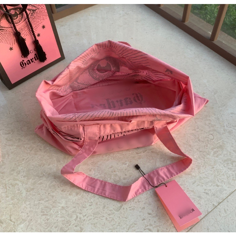 Túi Vải canvas Đeo Vai Họa Tiết Đôi Mắt To Thời Trang