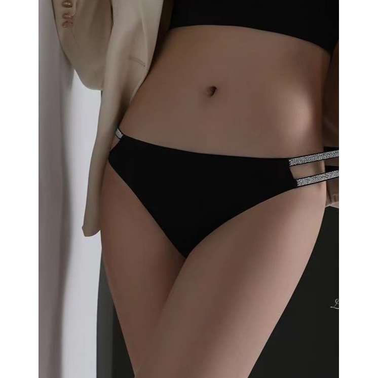 Thời trang đôi Flash Ribbon Đồ lót nữ rắn màu,Sexy Bikini Đồ lót,Mềm Breathable Elastic Đồ lót nữ