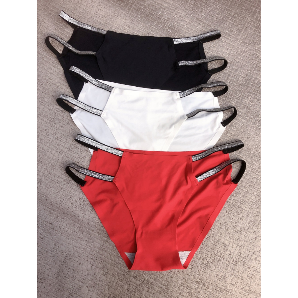 Thời trang đôi Flash Ribbon Đồ lót nữ rắn màu,Sexy Bikini Đồ lót,Mềm Breathable Elastic Đồ lót nữ