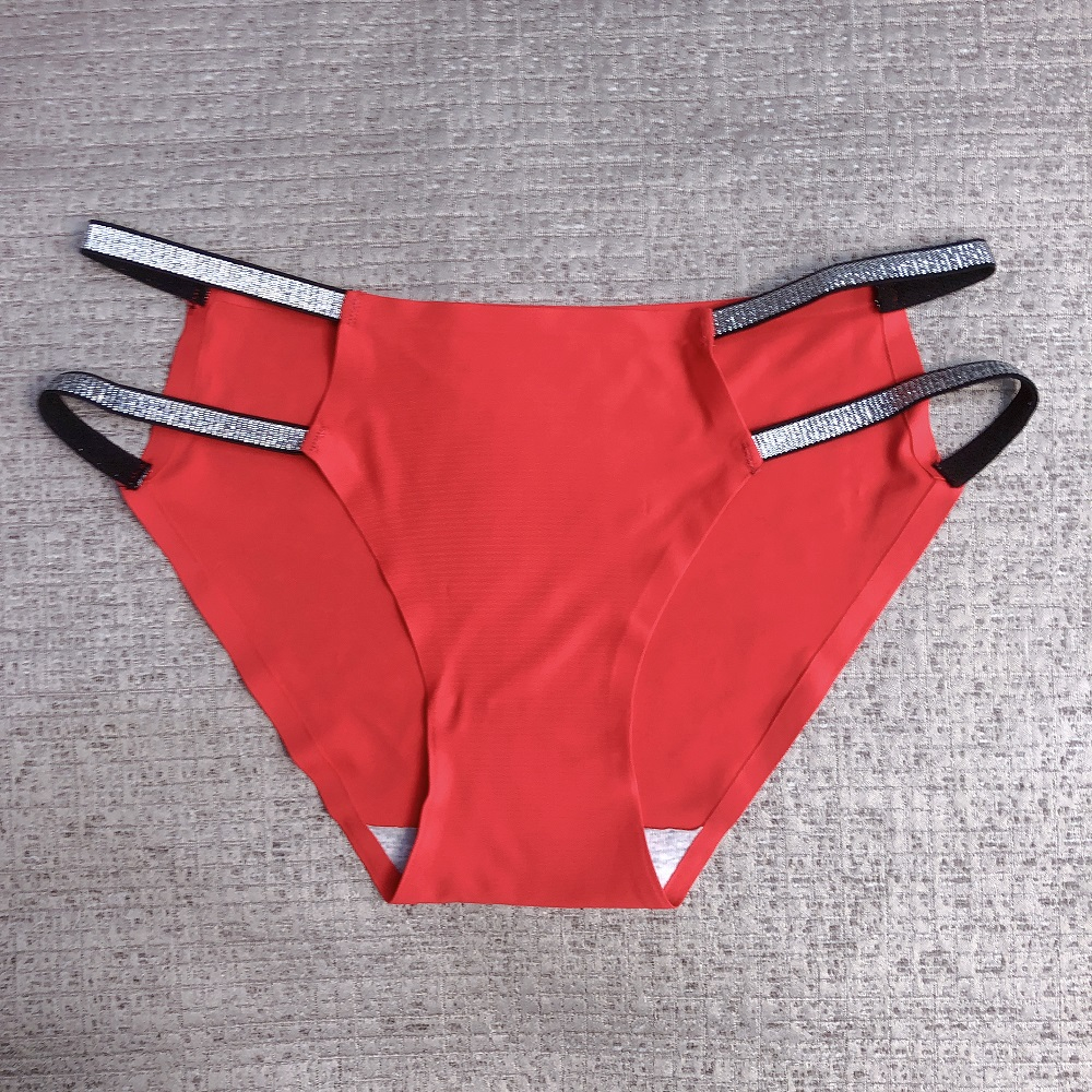 Thời trang đôi Flash Ribbon Đồ lót nữ rắn màu,Sexy Bikini Đồ lót,Mềm Breathable Elastic Đồ lót nữ