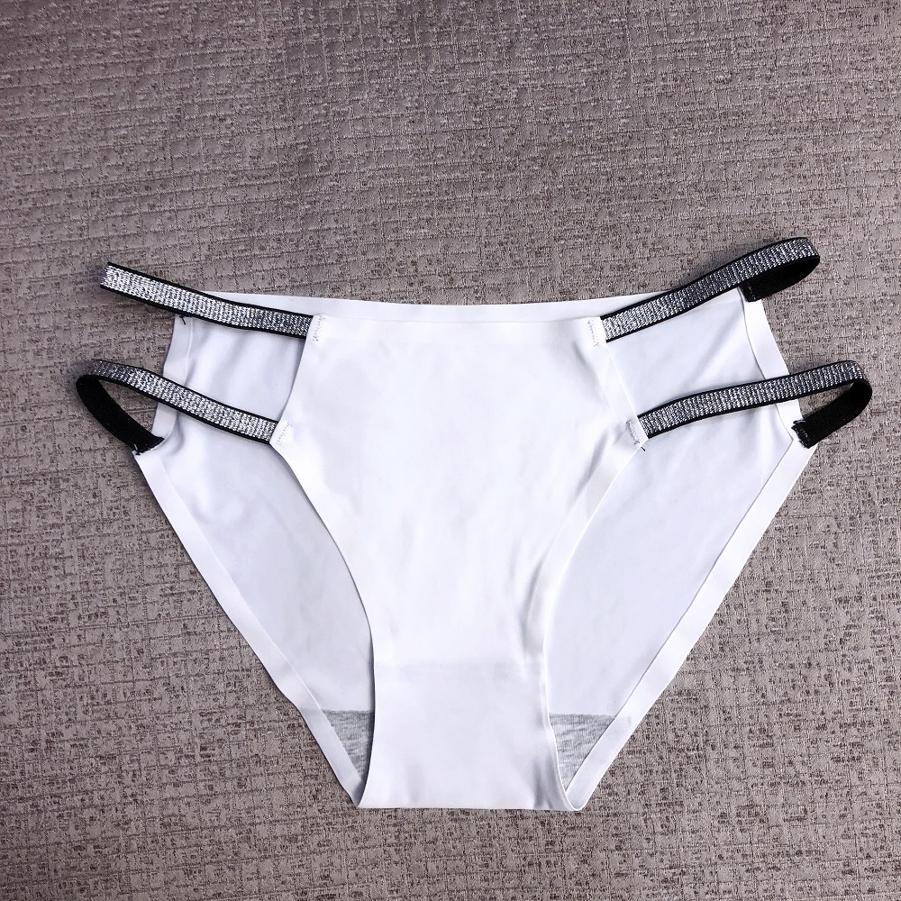 Thời trang đôi Flash Ribbon Đồ lót nữ rắn màu,Sexy Bikini Đồ lót,Mềm Breathable Elastic Đồ lót nữ