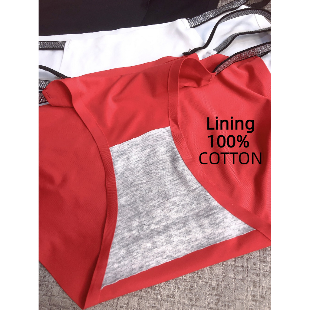 Thời trang đôi Flash Ribbon Đồ lót nữ rắn màu,Sexy Bikini Đồ lót,Mềm Breathable Elastic Đồ lót nữ