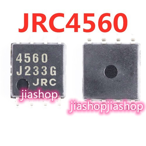 JRC4560 10 chiếc 20 CÁI SOP-8 NJM4560M 4560 4560M NJM4560 SOP8 SMD Dual Op Amp Amp Amp Amp IC, đảm b