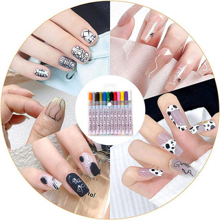Set 12 Bút Vẽ Móng Nghệ Thuật