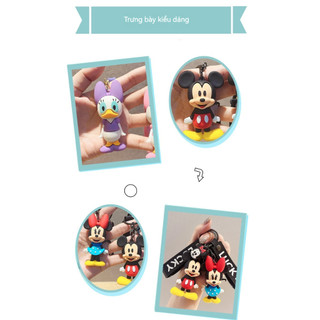 Móc Khóa Hình Chuột mickey Dễ Thương