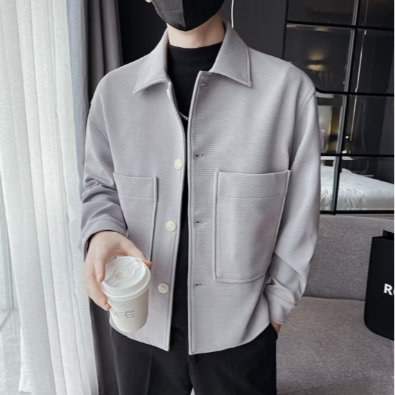 Áo khoác nam phong cách Hàn Quốc thời trang cho nam bomber jackets nam bigsize áo khoác bóng chày bigsize đen hàn quố cáo đôi jacket nam cotton  chính hãng simple
