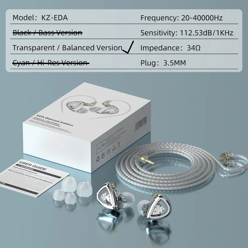 Kz Tai Nghe Nhét Tai Có Dây Âm Thanh hifi Chất Lượng Cao