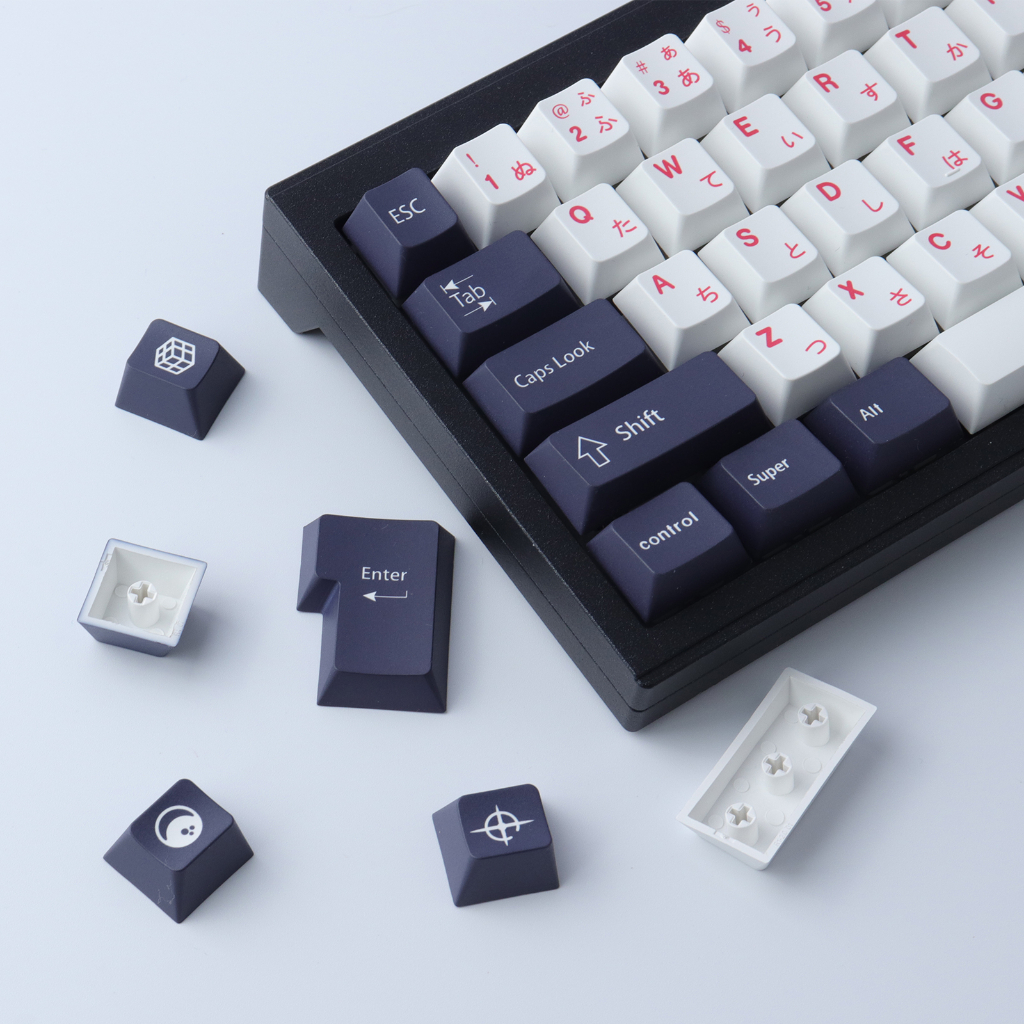 GMK Mũi Giày Keycaps, 145 Phím Keycaps PBT Anh Đào Hồ Sơ DYE-SUB Cá Tính GMK Keycaps Cho Bàn Phím Cơ