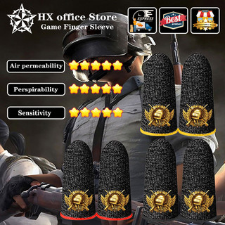 Hx Găng Đeo Ngón Tay Chơi game pubg Bằng Sợi Bạc Chống Mồ Hôi & Trượt Chuyên Nghiệp