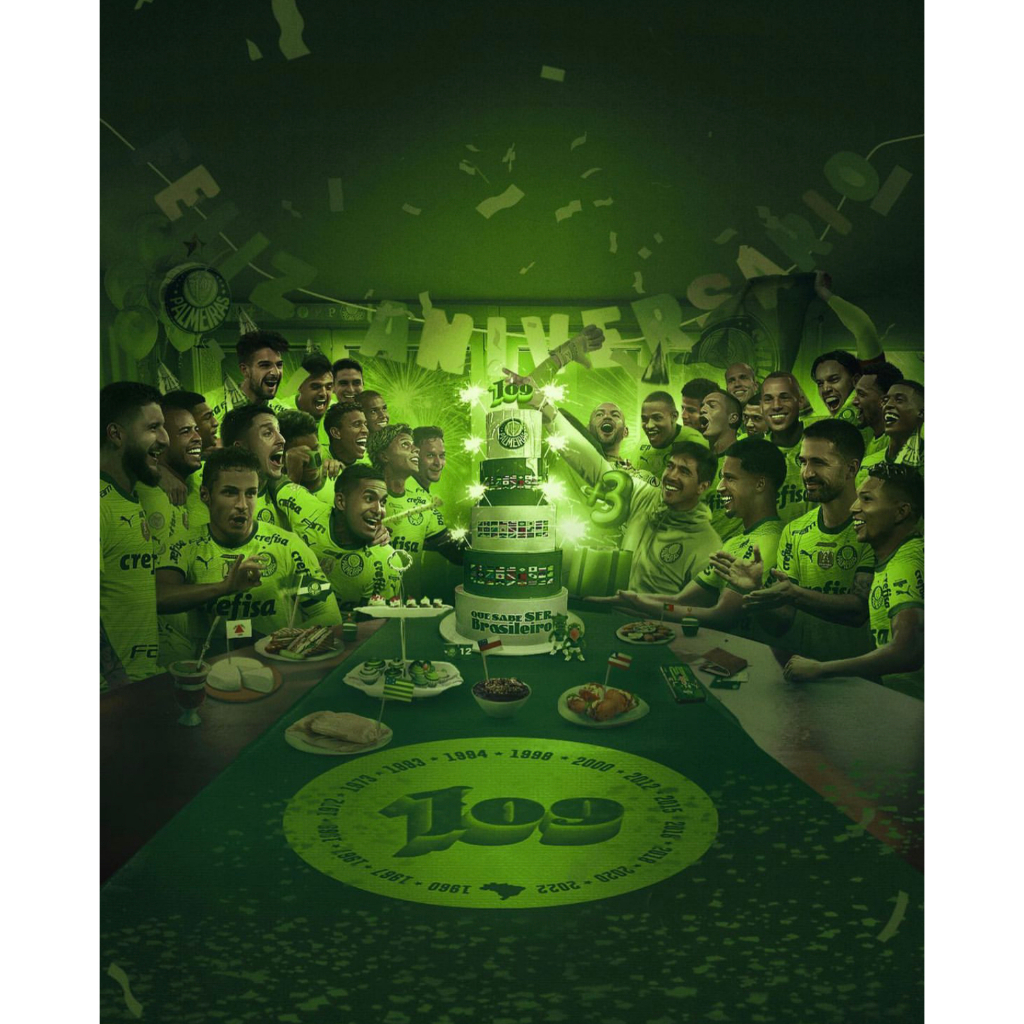 Áo Thun Bóng Đá Sân Khách Mùa palmeiras Size s-4xl * Chất Lượng Cao Size 23-24