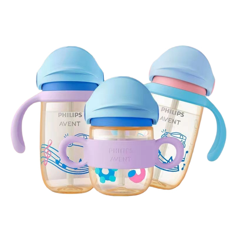 Philips avent Bình Uống Nước philips avent Có Ống Hút Chống Tràn Cho Bé