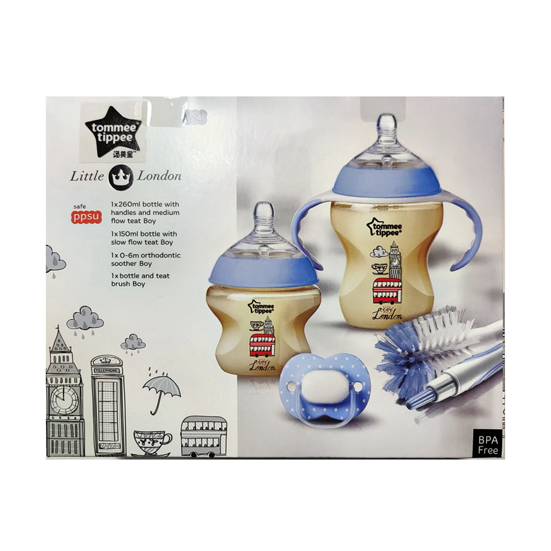 Bản Giới Hạn Phiên Bản Giới Hạn| Tommee tippee london Bộ Bình Sữa ppsu series Làm Quà Tặng