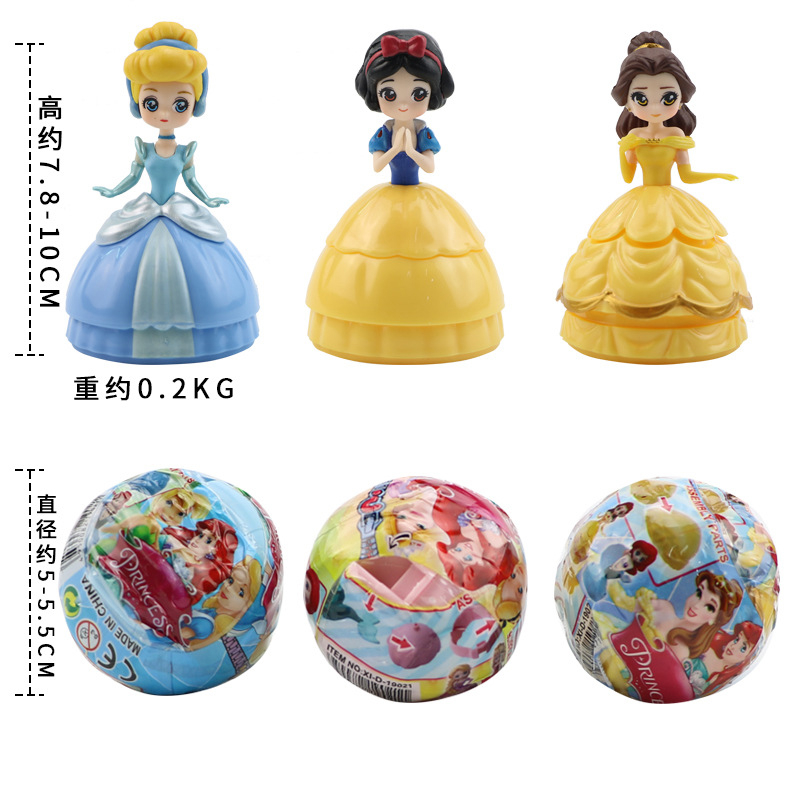 Set 3 / 6 Mô Hình Đồ Chơi Nhân Vật Hoạt Hình disney Đáng Yêu