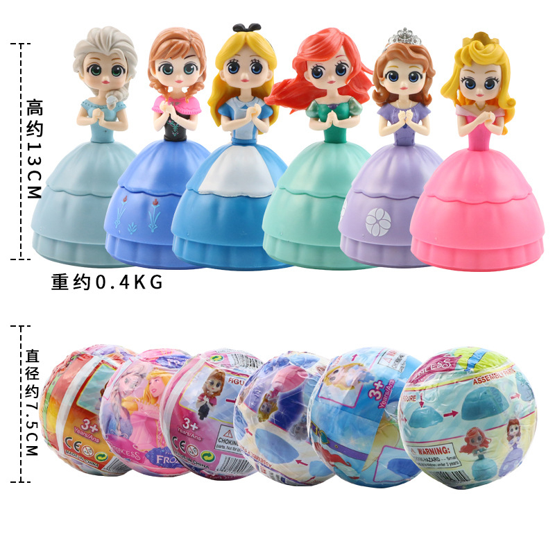 Set 3 / 6 Mô Hình Đồ Chơi Nhân Vật Hoạt Hình disney Đáng Yêu