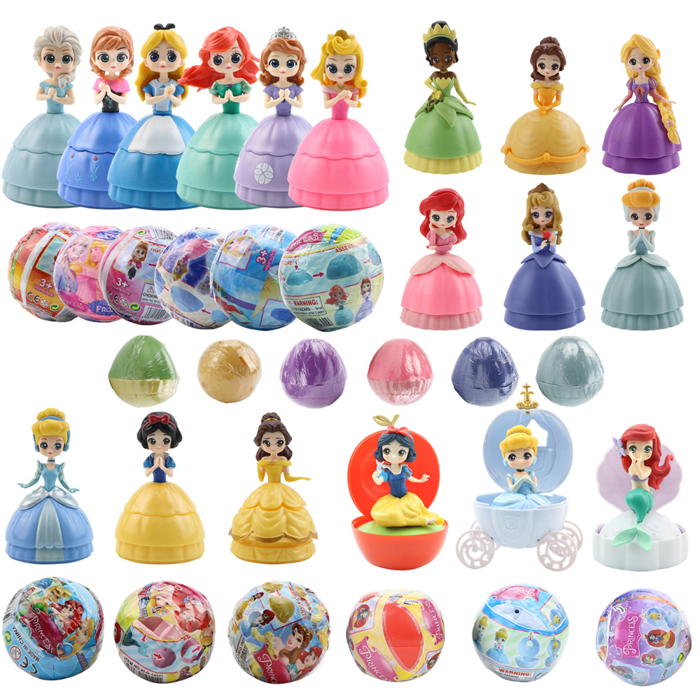 Set 3 / 6 Mô Hình Đồ Chơi Nhân Vật Hoạt Hình disney Đáng Yêu