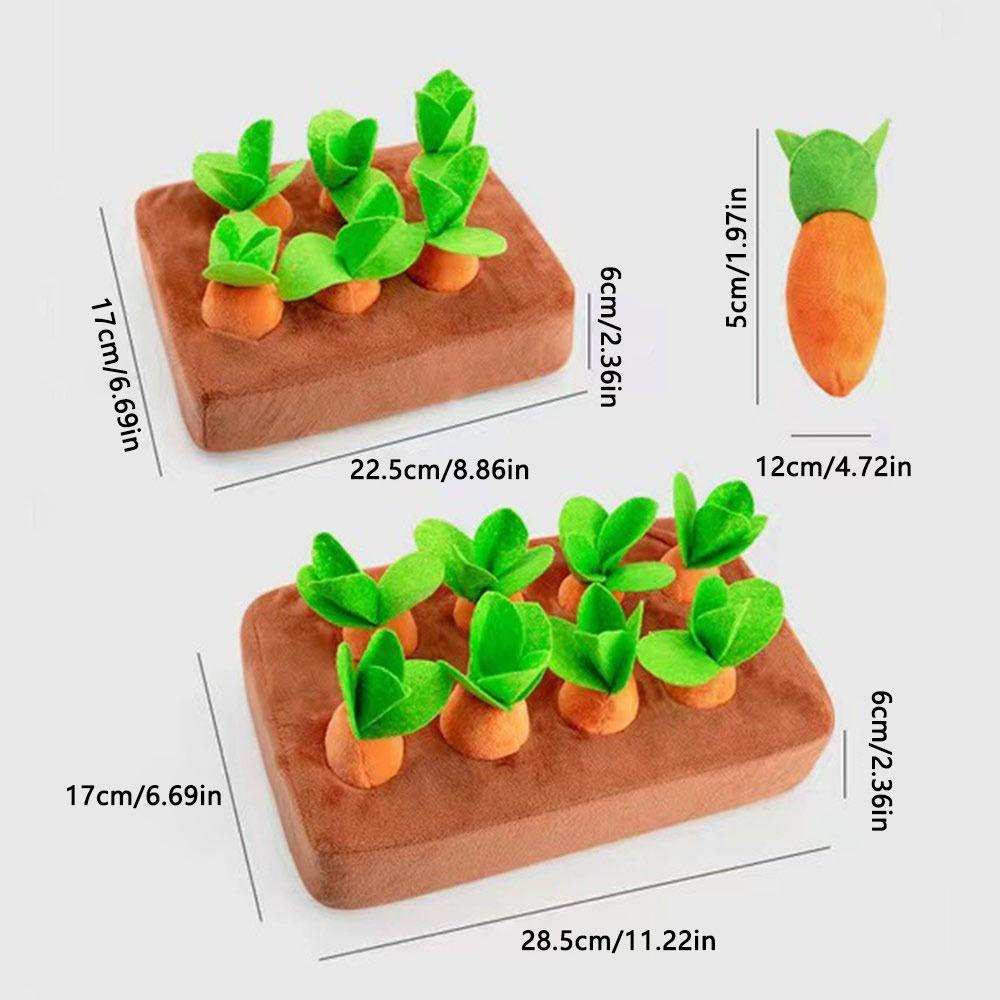 Đồ Chơi Củ Cà Rốt Nhồi Bông Ngộ Nghĩnh Đáng Yêu Cho Bé