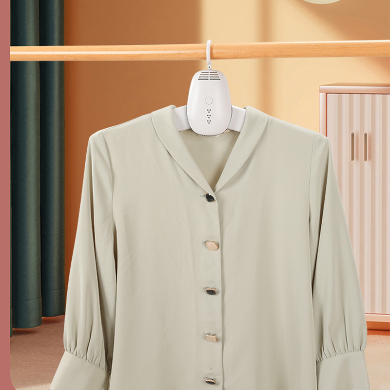 Điện Treo Quần Áo Di Động Có Thể Gập Lại Thông Minh ABS Máy Sấy Giày Móc Doanh Nghiệp Gia Đình Phích Cắm Châu Âu