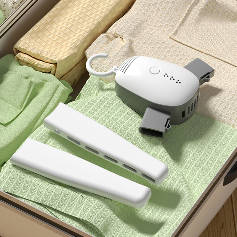 Điện Treo Quần Áo Di Động Có Thể Gập Lại Thông Minh ABS Máy Sấy Giày Móc Doanh Nghiệp Gia Đình Phích Cắm Châu Âu