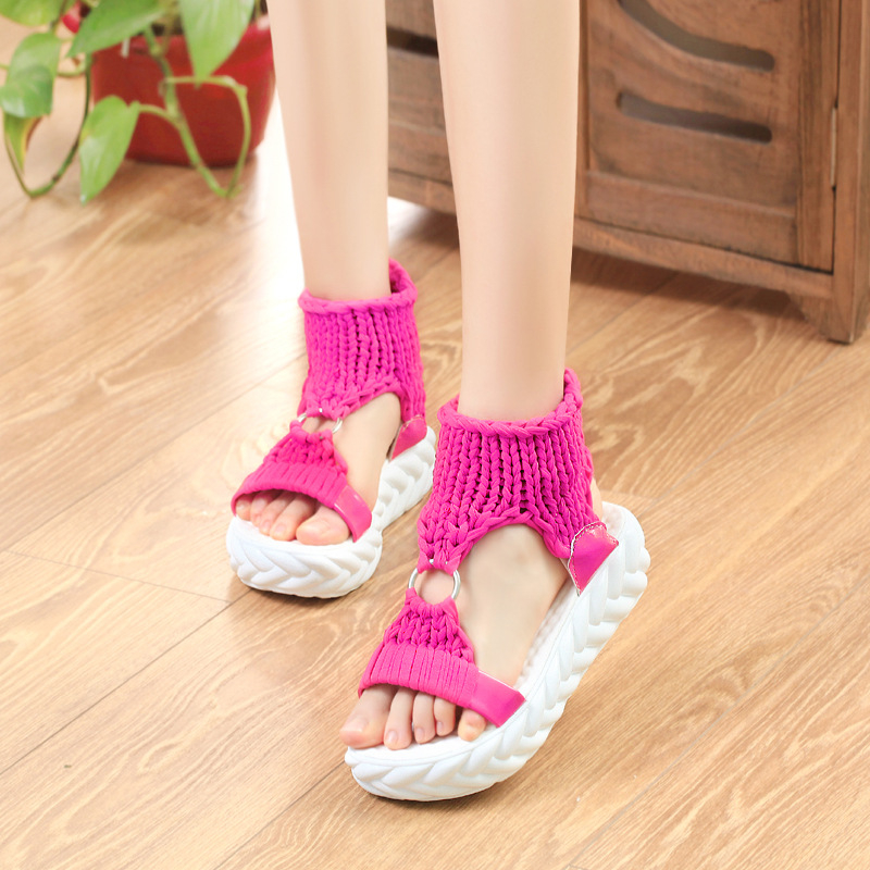 Giày sandal Đế Dày Co Giãn Thời Trang Cho Nữ