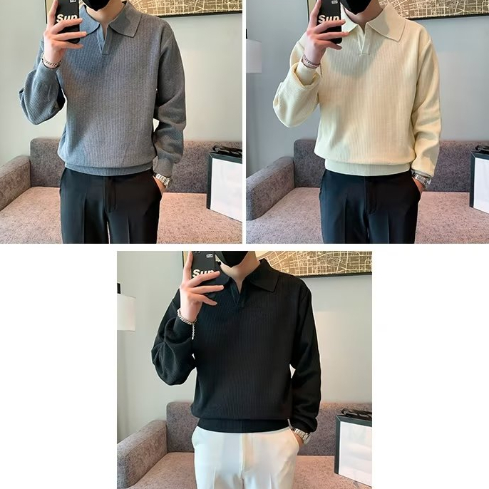 Áo Thun polo Phong Cách Hàn Quốc Thời Trang Cho Nam