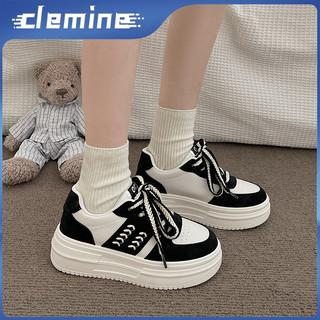 Clemine giày thể thao nữ đế dày tăng chiều cao
