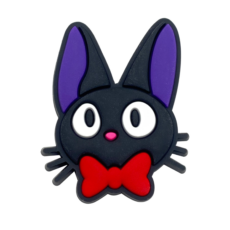 Mới 1 Khóa Kẹp Giày Dép crocs Hình Mèo Hoạt Hình Nhật Bản Dễ Thương diy Thích Hợp Làm Quà Tặng Cho Trẻ Em