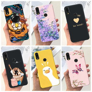 Vỏ Bao Da Điện Thoại Họa Tiết Hoa Và Bướm Cho vivo y11 1906 vivoy12 y15 y17 2023 Ốp