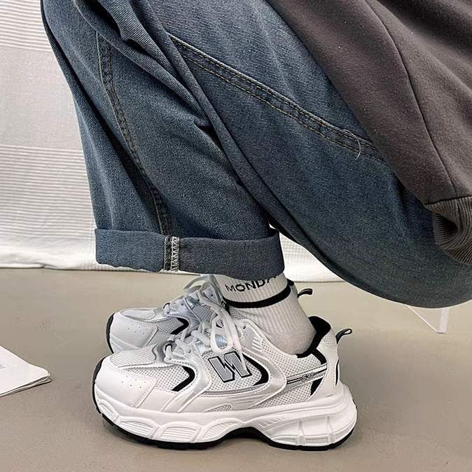 YAOLI  Giày Thể Thao Đế Dày Siêu Nhẹ Thoáng Khí Thời Trang