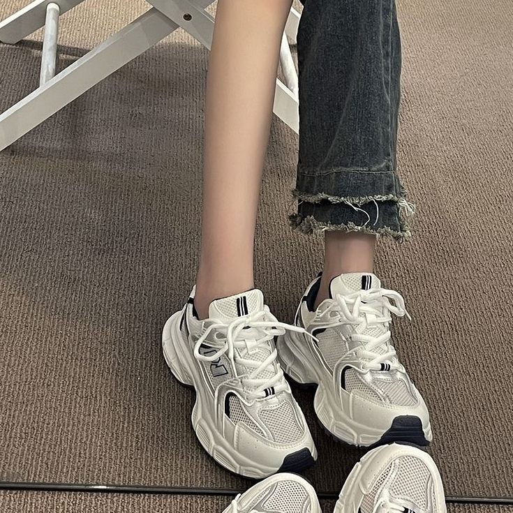 YAOLI  Giày Thể Thao Đế Dày Siêu Nhẹ Thoáng Khí Thời Trang