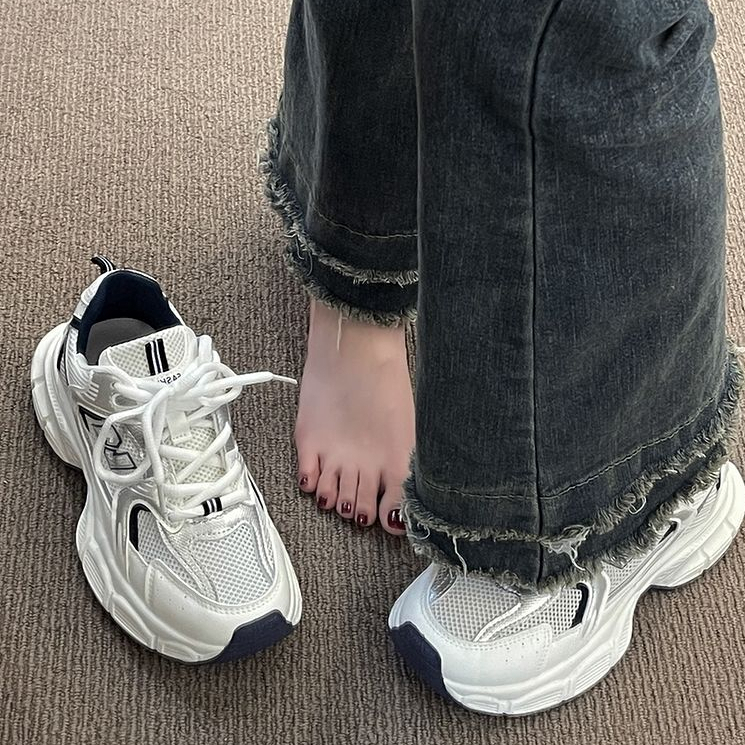 YAOLI  Giày Thể Thao Đế Dày Siêu Nhẹ Thoáng Khí Thời Trang