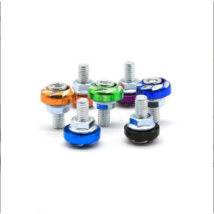 Bộ Ốc Vít m6 Bằng Hợp Kim 6mm Nhiều Màu Sắc Chuyên Dụng Cho Xe Máy