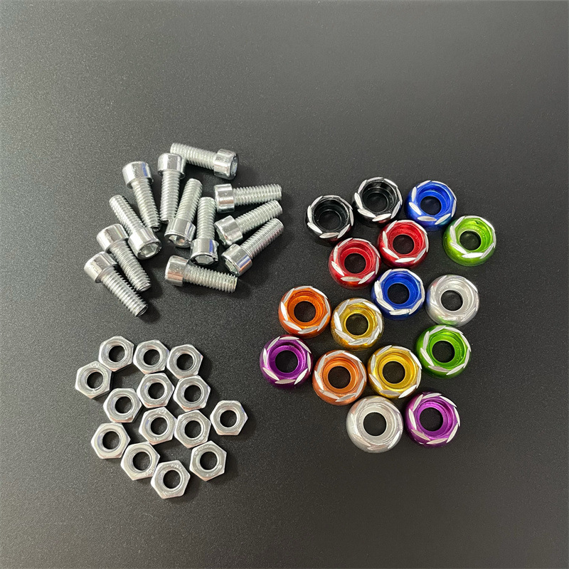 Bộ Ốc Vít m6 Bằng Hợp Kim 6mm Nhiều Màu Sắc Chuyên Dụng Cho Xe Máy