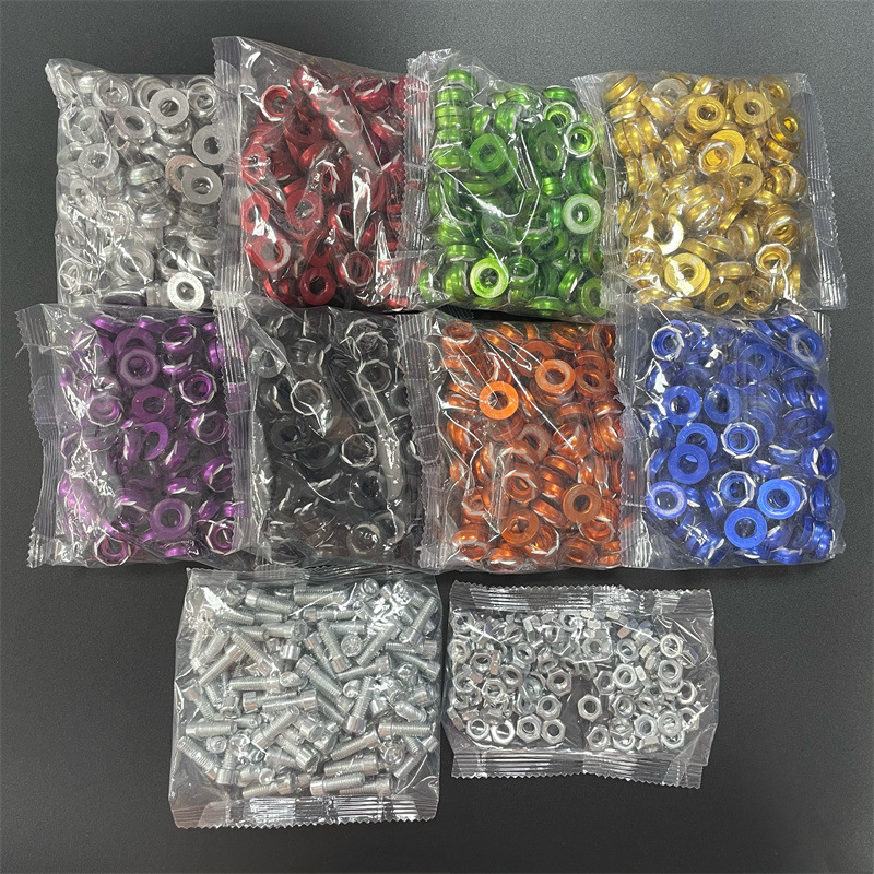 Bộ Ốc Vít m6 Bằng Hợp Kim 6mm Nhiều Màu Sắc Chuyên Dụng Cho Xe Máy