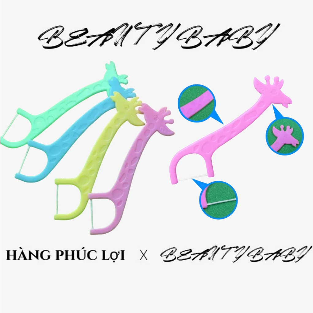 Túi Bột Nha Khoa Dùng 1 Lần Kiểu Dáng Dễ Thương Cho Bé