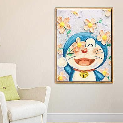 Doraemon Bộ Tranh Thêu Chữ Thập Họa Tiết Hoạt Hình Doremon 2023