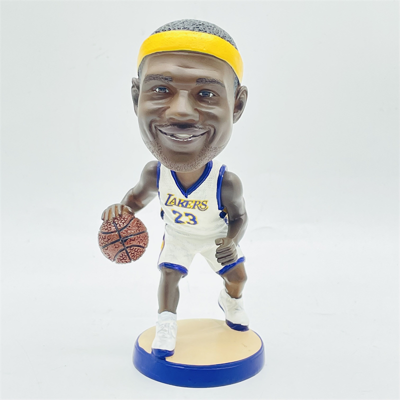 Bộ Sưu Tập Búp Bê Cầu Thủ Bóng Rổ los angeles lakers 23 # lebron james Cao 12cm