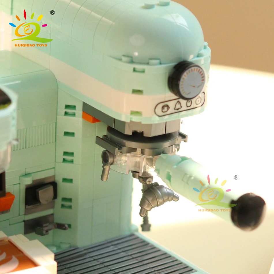 Bộ Đồ Chơi Lắp Ráp Máy Pha Cà Phê Mới 924 Chi Tiết 2 Trong 1