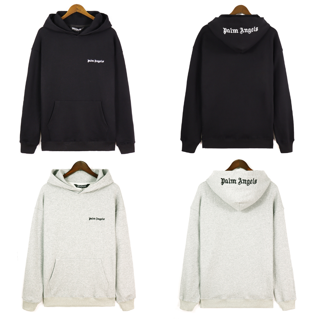 Áo hoodie cotton Thêu Hình Cọ Thiên Thần Phong Cách unisex