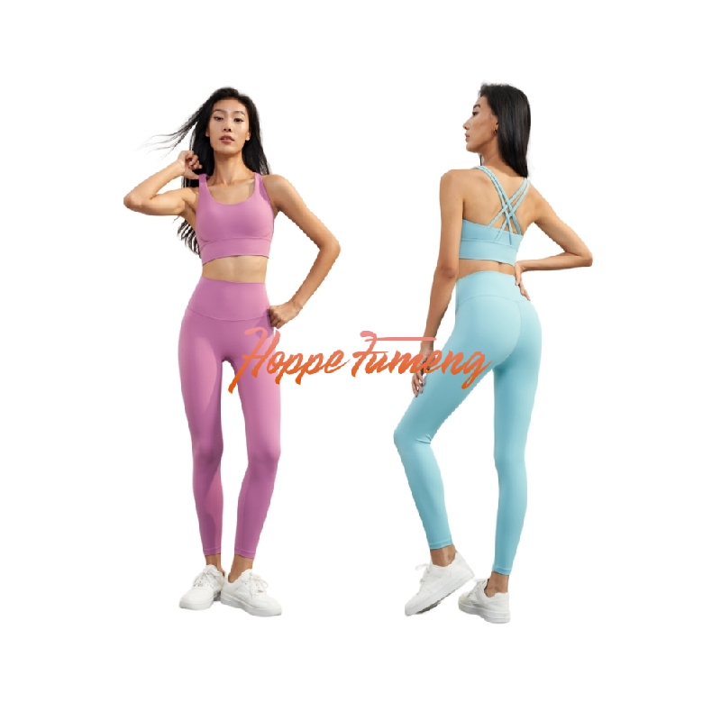 Hoppe fumeng Quần Legging Tập yoga Lưng Cao Màu Mới Bán Chạy Thời Trang Cho Nữ