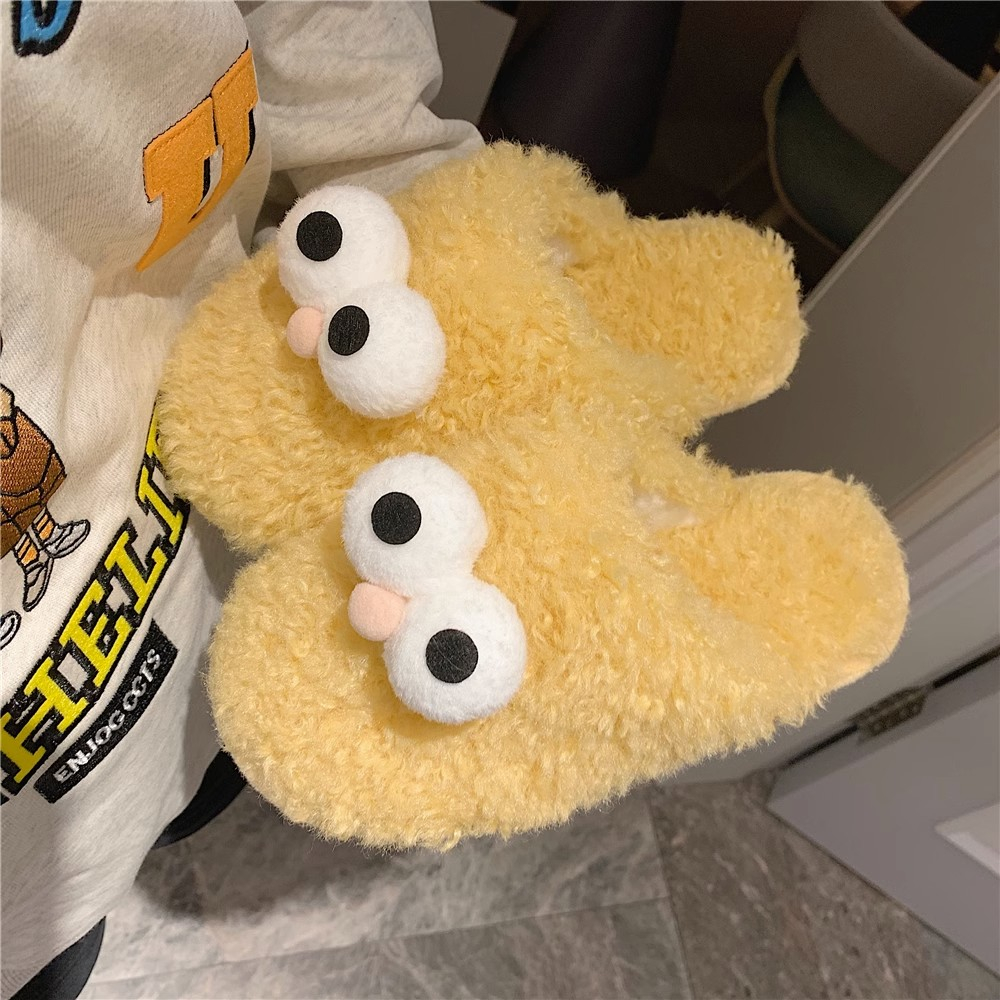 HHH  Dép Lông Đế Dày đi mùa đông Dép xỏ ngón đi bánh mì Thoải Mái Xinh Xắn B92H0JO 35Z230831